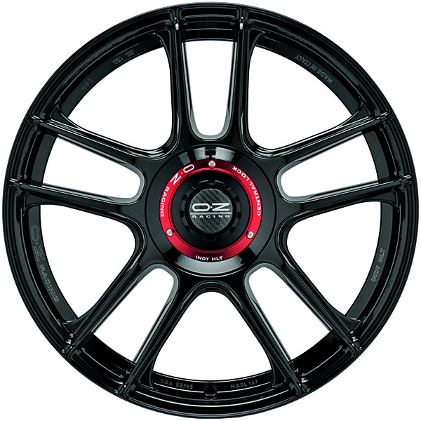 OZ RACING INDY HLT 8.5x19 5x114.3 ET 45 GLOSS BLACK