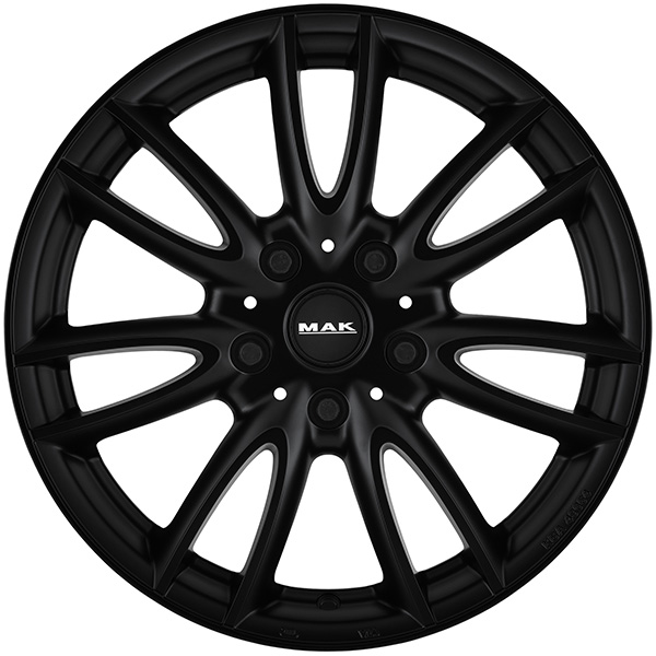 MAK JACKIE W 5.5x15 4x100 ET 45 MAT BLACK