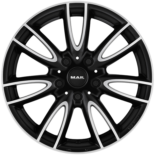 MAK JACKIE W 5.5x15 4x100 ET 45 ICE BLACK