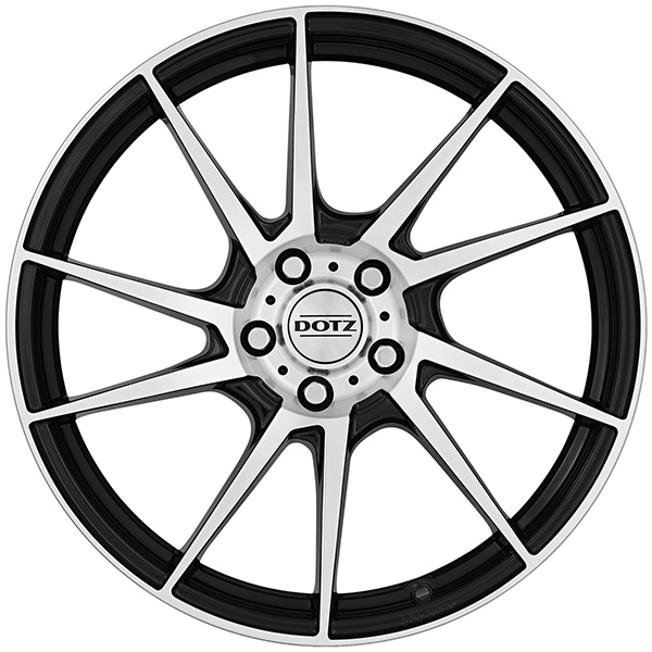 DOTZ Kendo 7x16 5x112 ET 35 Black/polished