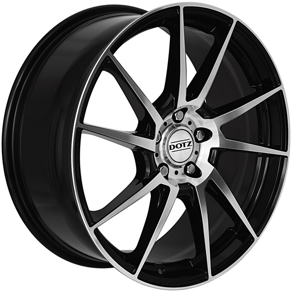 DOTZ Kendo 7x16 5x112 ET 35 Black/polished