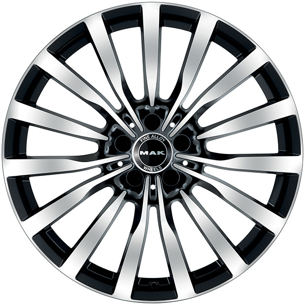 MAK KRONE 8x19 5x112 ET 48 BLACK MIRROR