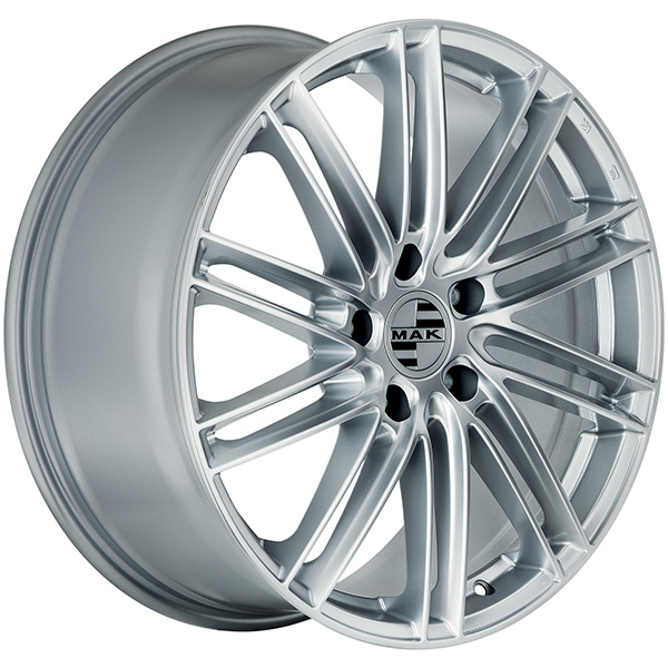 MAK LEIPZIG 9.5x20 5x130 ET 65 SILVER