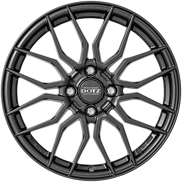 DOTZ LimeRock grey 7x17 4x100 ET 44 GUNMETAL