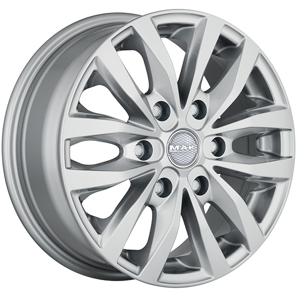 MAK LOAD 6 6.5x16 6x139.7 ET 46 SILVER