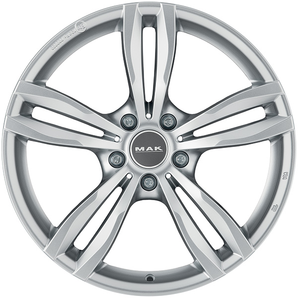 MAK LUFT 7.5x17 5x120 ET 43 SILVER