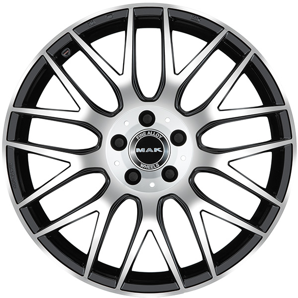 MAK ARROW 9x18 5x112 ET 50 BLACK MIRROR