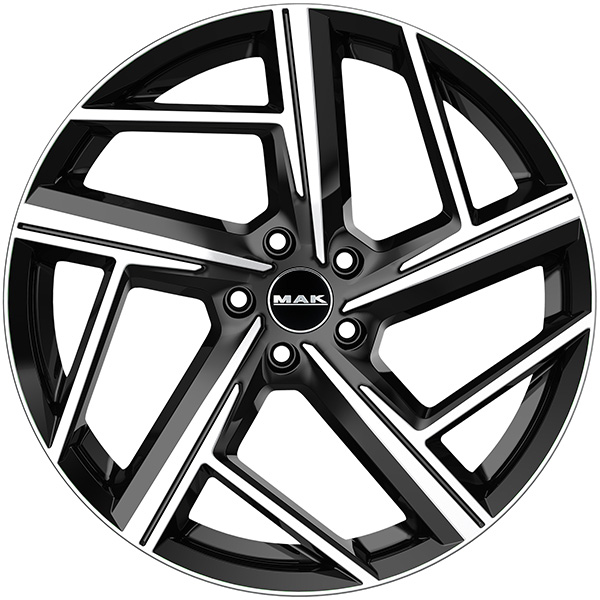 MAK QVATTRO 8x18 5x112 ET 42 BLACK MIRROR