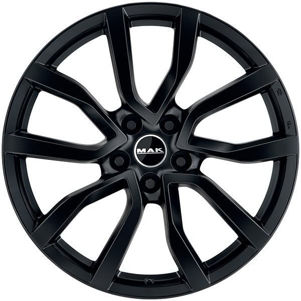 MAK MIDLANDS 8x20 5x108 ET 45 MAT BLACK