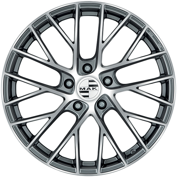 MAK MONACO 8.5x19 5x130 ET 52 GUN MET-MIRROR FACE