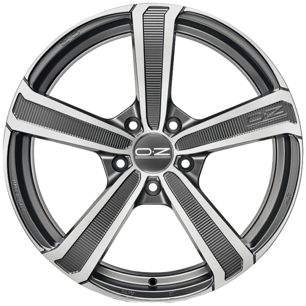 OZ RACING MONTECARLO HLT 9.5x20 5x114 ET 36 MATT DARK GRAPHITE DIAMOND CUT