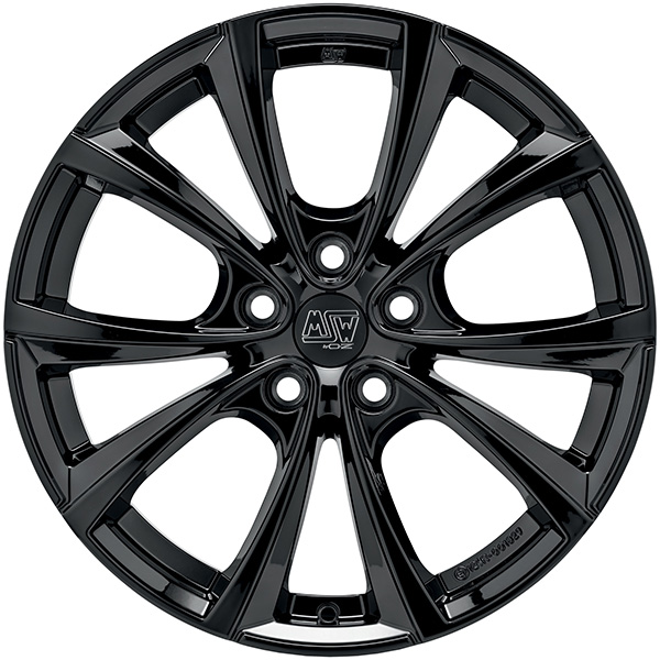 MSW 27T 9.5x19 5x120 ET 40 GLOSS BLACK