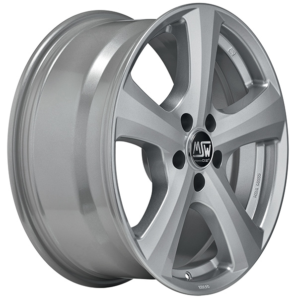 MSW 19 W 7x17 5x105 ET 40 FULL SILVER