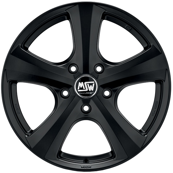 MSW 19 W 7x17 5x105 ET 40 MATT BLACK