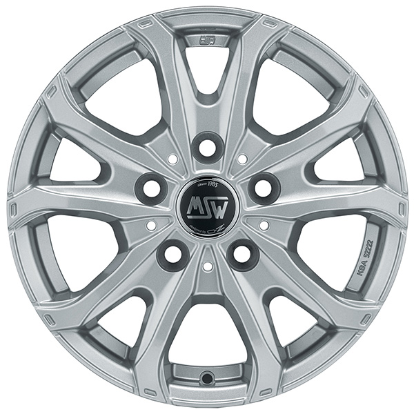 MSW 48 VAN 6,5x16 5x120 ET 60 FULL SILVER