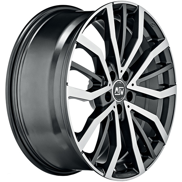 MSW 49 8x19 5x114.3 ET 40 GLOSS GUN METAL FULL POLISHED