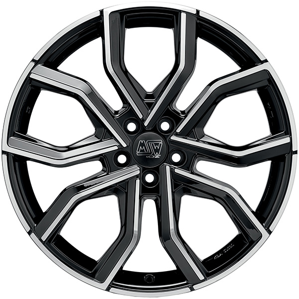 MSW 41 10x20 5x112 ET 19 GLOSS BLACK FULL POLISHED