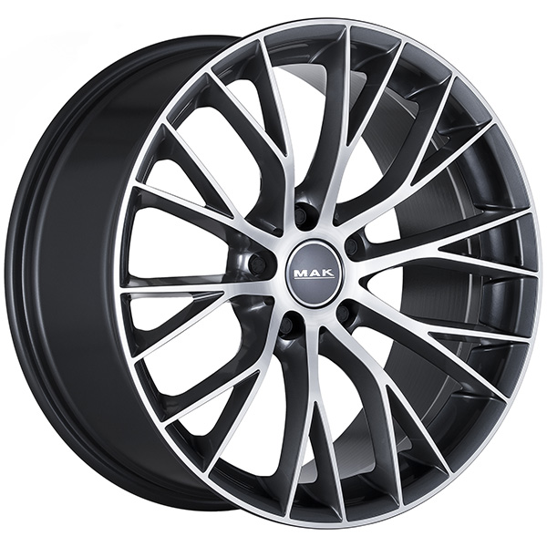 MAK MUNCHEN W 8x17 5x108 ET 45 GUN MET-MIRROR FACE