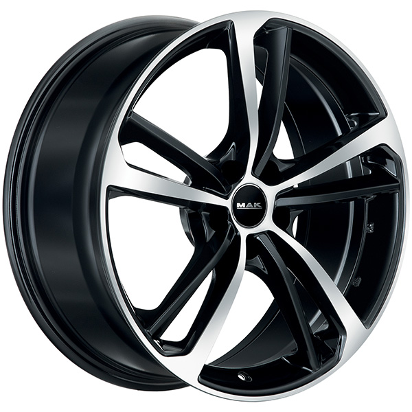 MAK NURBURG 8.5x19 5x112 ET 32 BLACK MIRROR