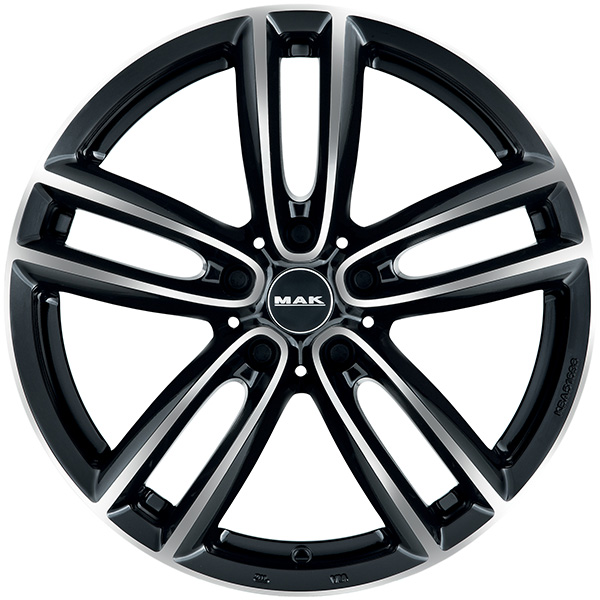 MAK OXFORD 6.5x16 5x120 ET 46 BLACK MIRROR