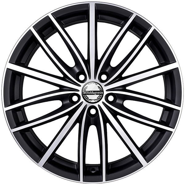 TECNOMAGNESIO POWER 7x17 5x105 ET 38 MATT BLACK MIRROR