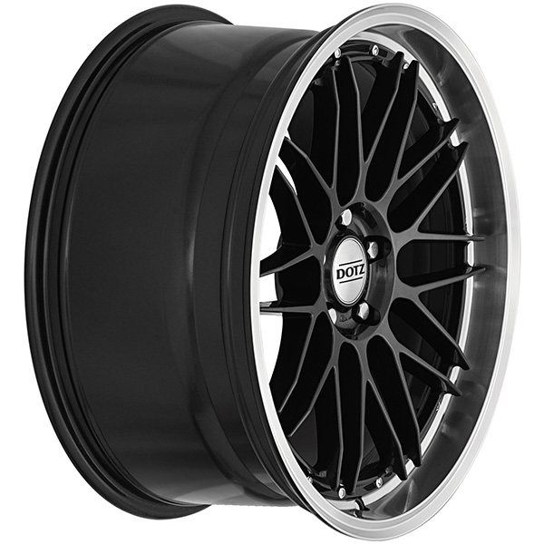 DOTZ Revvo dark 9.5x19 5x120 ET 40 Gunmetal/polished lip