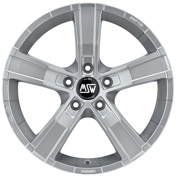 MSW SAHARA 5 8x18 5x120 ET 45 FULL SILVER