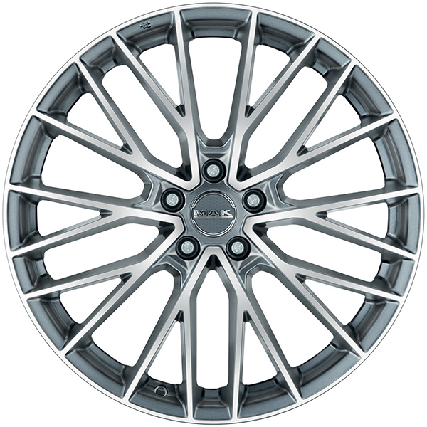 MAK SPECIALE 8.5x21 5x112 ET 29 GRAPHITE MIRROR FACE