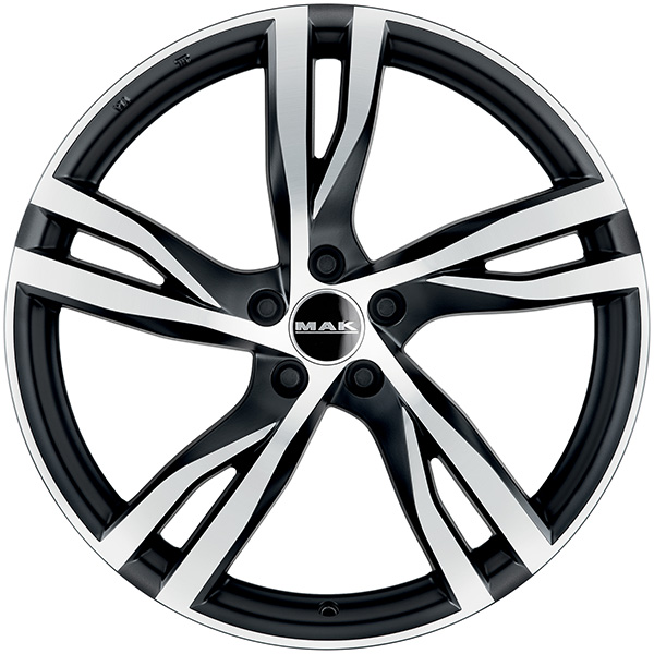 MAK STOCKHOLM 8.5x20 5x108 ET 50 ICE BLACK