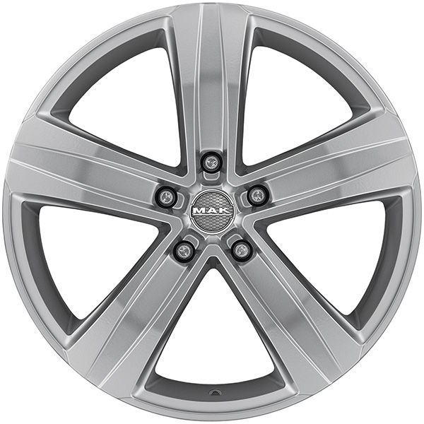 MAK STONE 5 3 6.5x15 5x160 ET 58 SILVER