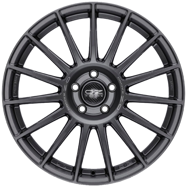 OZ RACING SUPERTURISMO DAKAR 10x20 5x112 ET 19 MATT GRAPHITE SILVER LETTERING