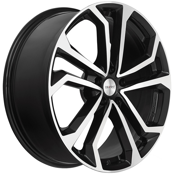 DEZENT TA dark 7.5x17 5x112 ET 36 Black/polished