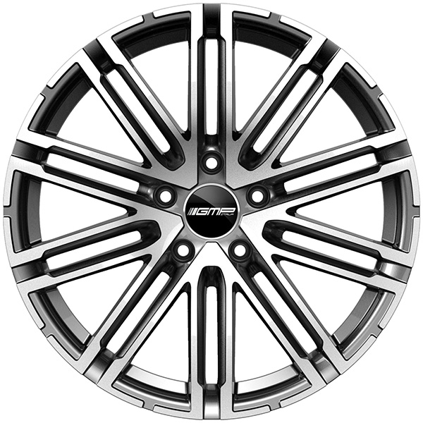 GMP TARGA 11.5x22 5x130 ET 61 ANTHRACITE DIAMOND