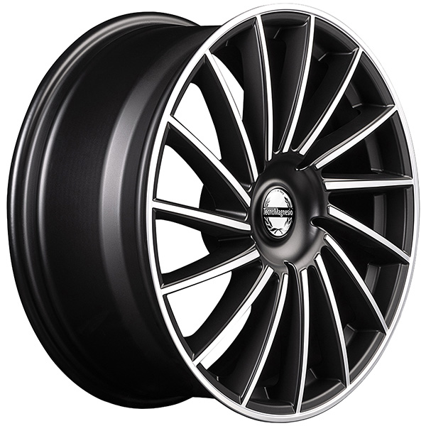 TECNOMAGNESIO SAVAGE 8.5x19 5x108 ET 45 MATT BLACK MIRROR