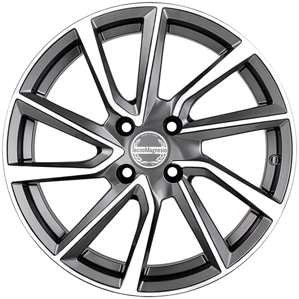 TECNOMAGNESIO SHAKE S 7x17 4x100 ET 40 GRAPHITE MIRROR FACE