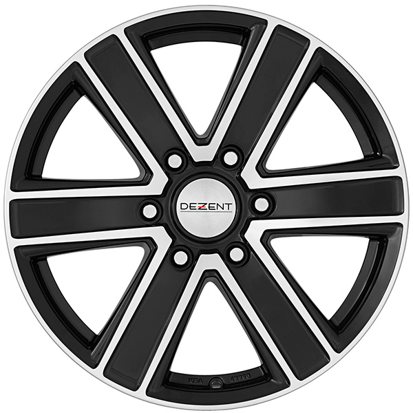 DEZENT TJ dark 8x16 6x139.7 ET 35 Black/polished
