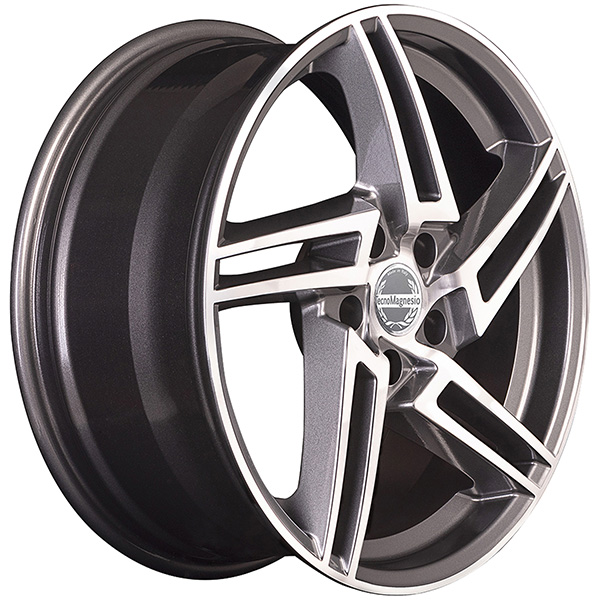 TECNOMAGNESIO TM001 8x18 5x112 ET 45 ANTRACITE DIAMANTATO