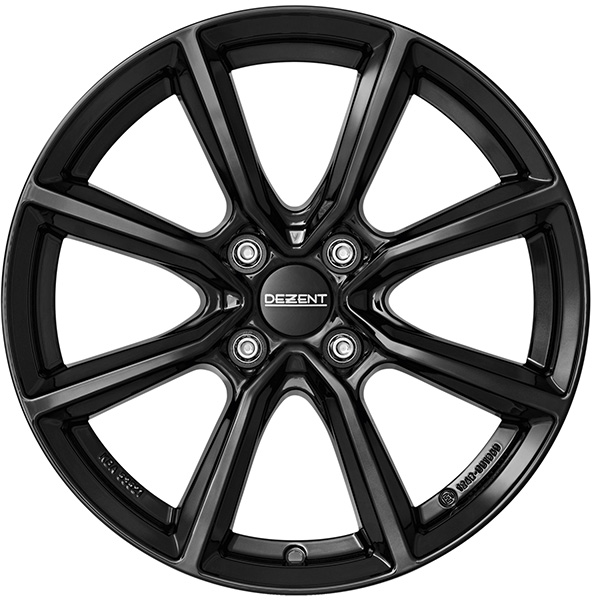 DEZENT TN black 6x15 4x100 ET 45 BLACK
