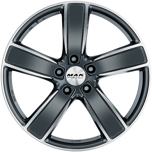 MAK TURISMO-FF 9.5x20 5x130 ET 71 GUN MET-MIRROR FACE