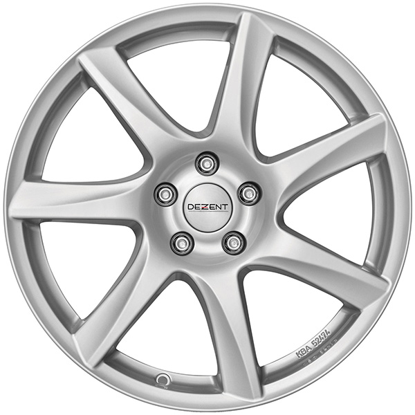 DEZENT TW silver 6.5x16 4x108 ET 40 SILVER