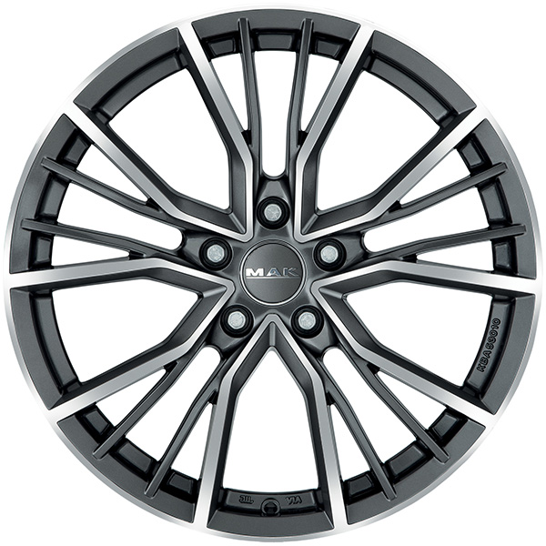 MAK UNION 8.5x19 5x112 ET 31 GUN MET-MIRROR FACE