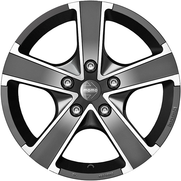 MOMO Win Pro Evo 6.5x15 5x114.3 ET 45 Antracite Lucido Diamantato