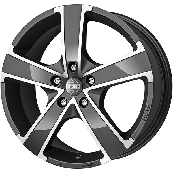MOMO Win Pro Evo 6.5x15 5x114.3 ET 45 Antracite Lucido Diamantato