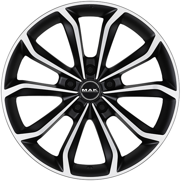 MAK XENON 8.5x20 5x108 ET 45 ICE BLACK